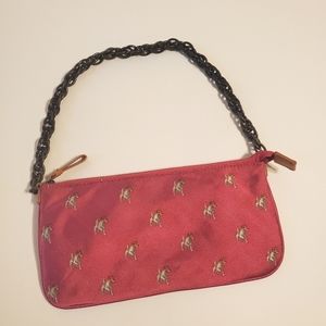 J.Crew embroidered pouch purse